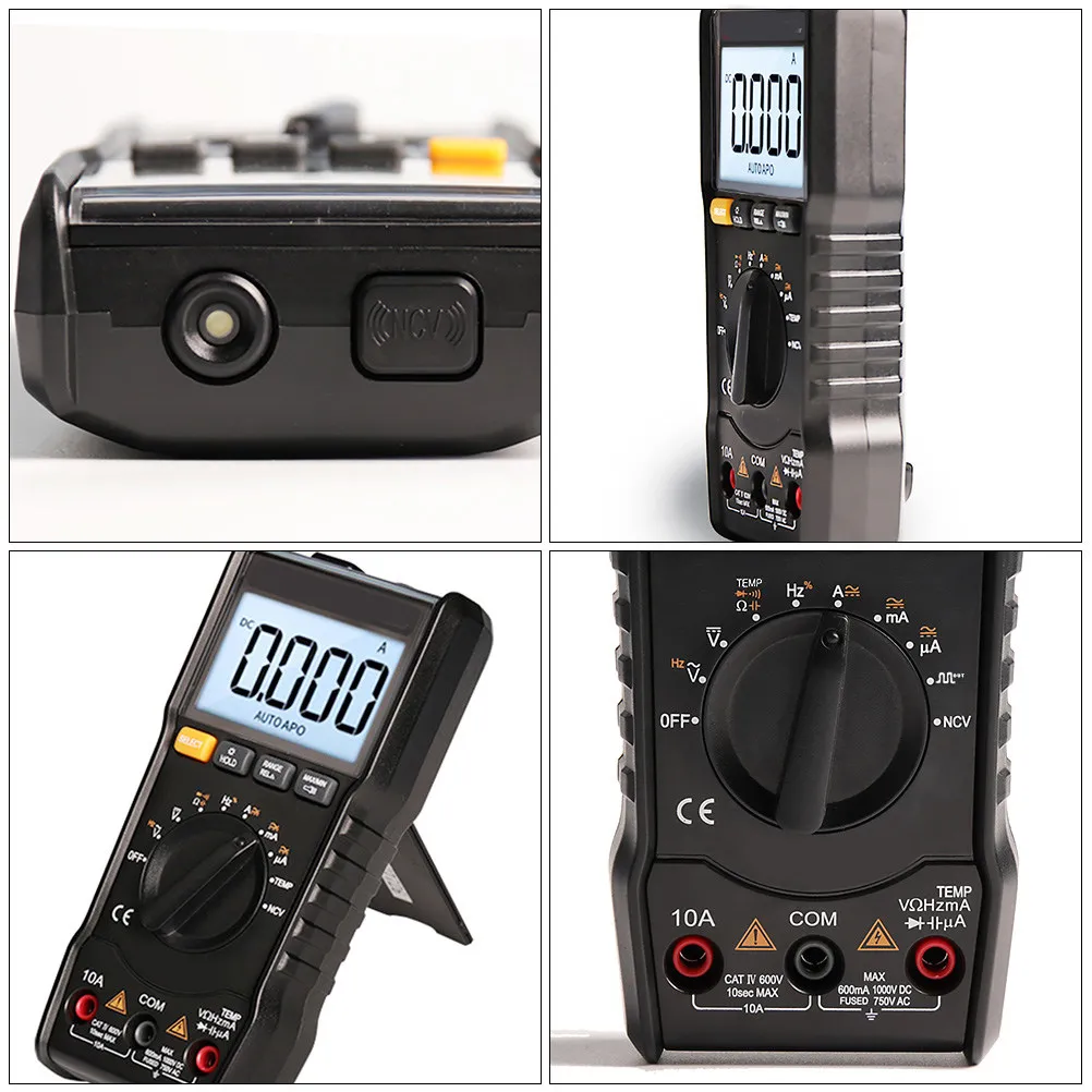 1Pcs Digital Multimeter Automatic Measuring Instrument for Electrician Use Portable Electronic Test Tool Multitester Meter
1Pcs Digital Multimeter Automatic Measuring Instrument for Electrician Use Portable Electronic Test Tool Multitester Meter