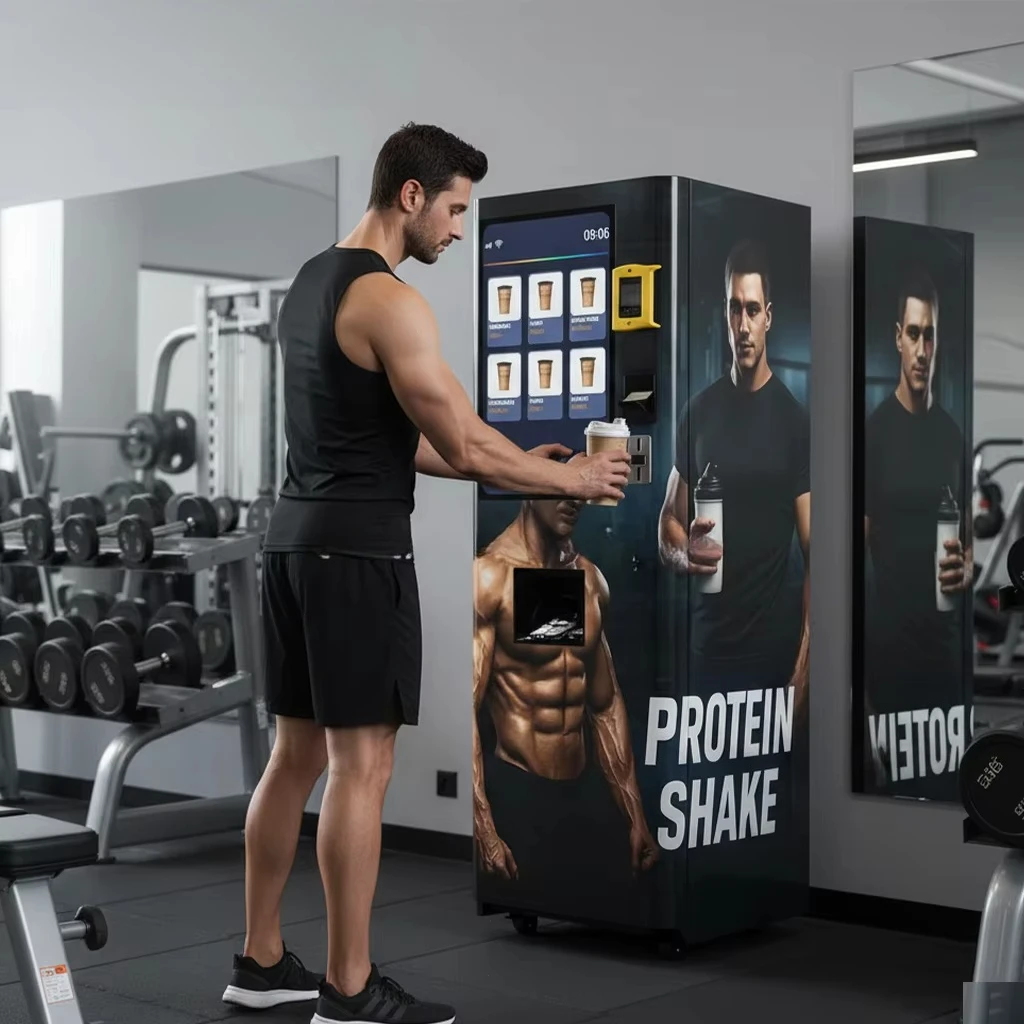 Protein Shake Coffee Vending Machine 2025 Ai Customized Personalized Hot and Cold With Payment Function Smart Use
Protein Shake Coffee Vending Machine 2025 Ai Customized Personalized Hot and Cold With Payment Function Smart Use