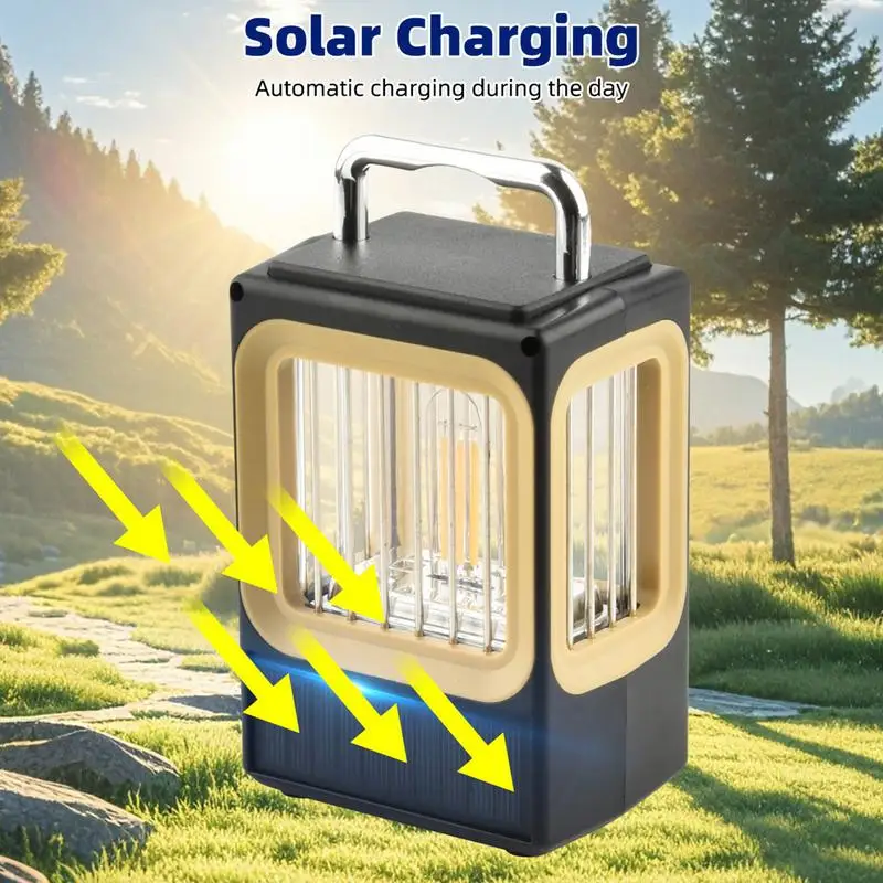 Solar Lantern Handheld Camping Power Bank Lantern Rechargeable Garden Lamp LED Tent Lights Cordless Decorative Lights For
Solar Lantern Handheld Camping Power Bank Lantern Rechargeable Garden Lamp LED Tent Lights Cordless Decorative Lights For
