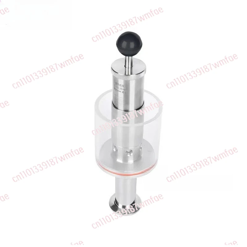 Stainless Steel Sanitary Self-made Three-clip Pneumatic/manual Power Emptying Beer Fermentation Valve
Stainless Steel Sanitary Self-made Three-clip Pneumatic/manual Power Emptying Beer Fermentation Valve