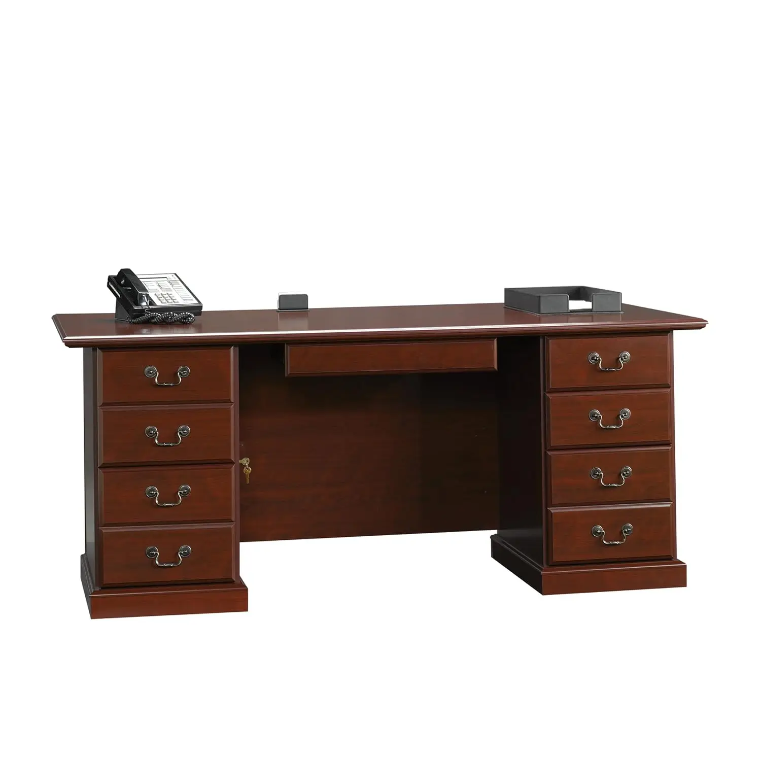 109843 Heritage Hill Executive Desk, Classic Cherry Finish, Customized
109843 Heritage Hill Executive Desk, Classic Cherry Finish, Customized