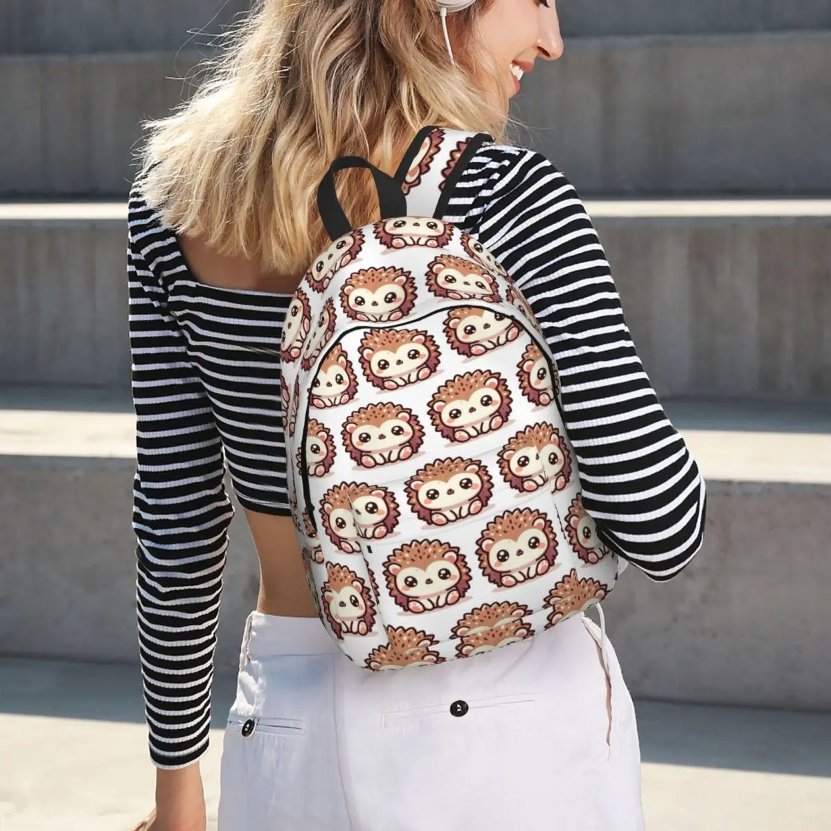 Cute Hedgehog Backpack Hot Sale Daypack Large Capacity Kids BookBag School Bag Shoulder Bags for Men Women
Cute Hedgehog Backpack Hot Sale Daypack Large Capacity Kids BookBag School Bag Shoulder Bags for Men Women