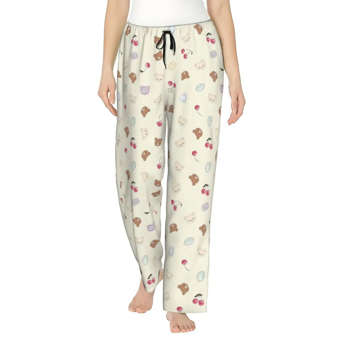 Rilakkumas Cartoon Ladies Lounge Pants with Pockets Pajama Pants Home Sleepwear
Rilakkumas Cartoon Ladies Lounge Pants with Pockets Pajama Pants Home Sleepwear