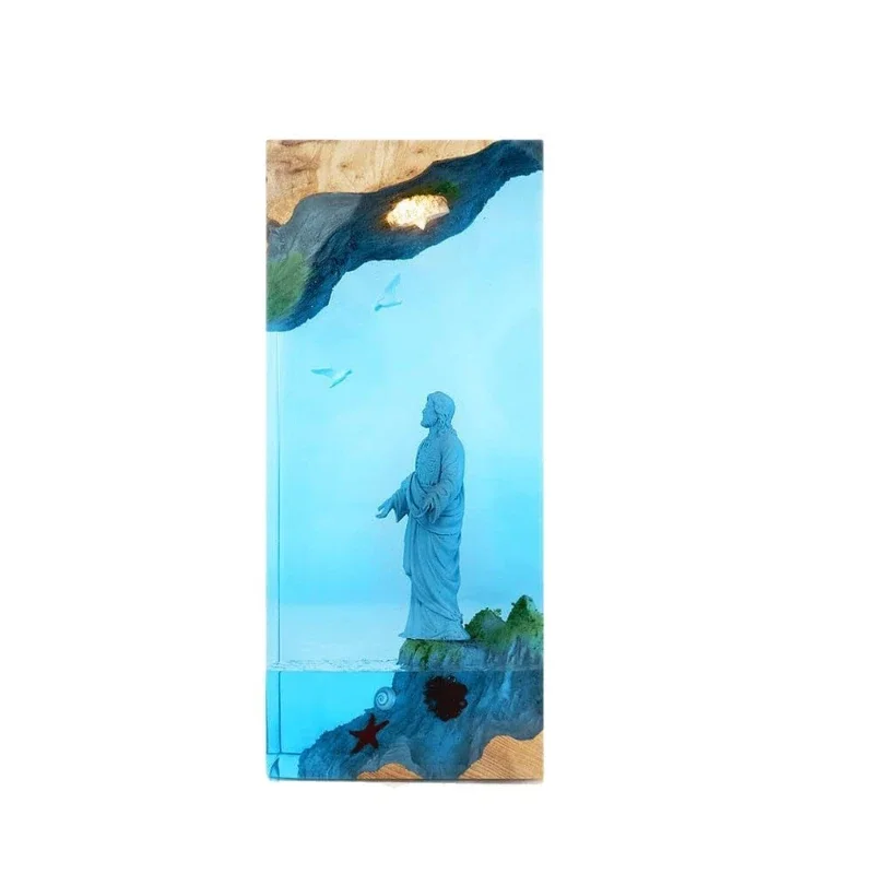 Solid wood resin lamp, faith culture theme design, exquisite handmade, popular Easter gifts in Europe
Solid wood resin lamp, faith culture theme design, exquisite handmade, popular Easter gifts in Europe