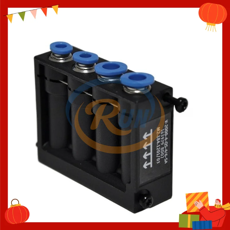 Heidelberg M2.184.1201 M2.184.1141 M2.184.1151 Solenoid Valve V-2000-QS-4/6-SA Pneumatic Valve Heidelberg Parts
Heidelberg M2.184.1201 M2.184.1141 M2.184.1151 Solenoid Valve V-2000-QS-4/6-SA Pneumatic Valve Heidelberg Parts