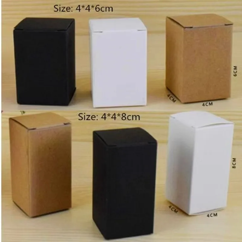 50pcs- 20 sizes available Brown/White/Black blank Kraft Paper Box for Cosmetic valves tubes Craft Candle Gift Packing Boxes
50pcs- 20 sizes available Brown/White/Black blank Kraft Paper Box for Cosmetic valves tubes Craft Candle Gift Packing Boxes