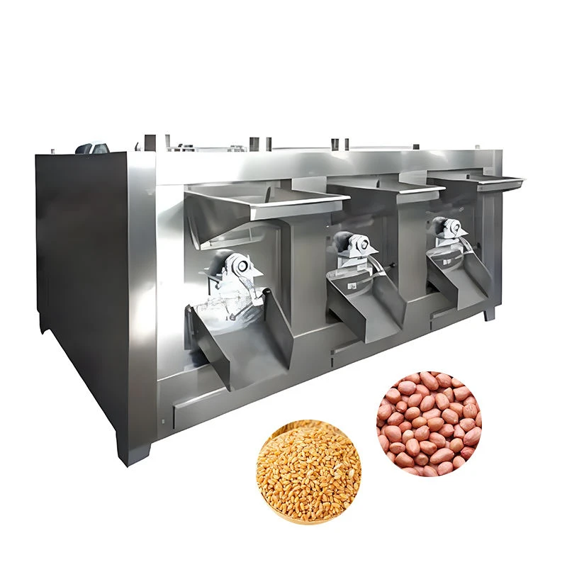 Cocoa Bean Roasting Machine Peanut Roasting and Peeling Machine Sunflower Seed
Cocoa Bean Roasting Machine Peanut Roasting and Peeling Machine Sunflower Seed