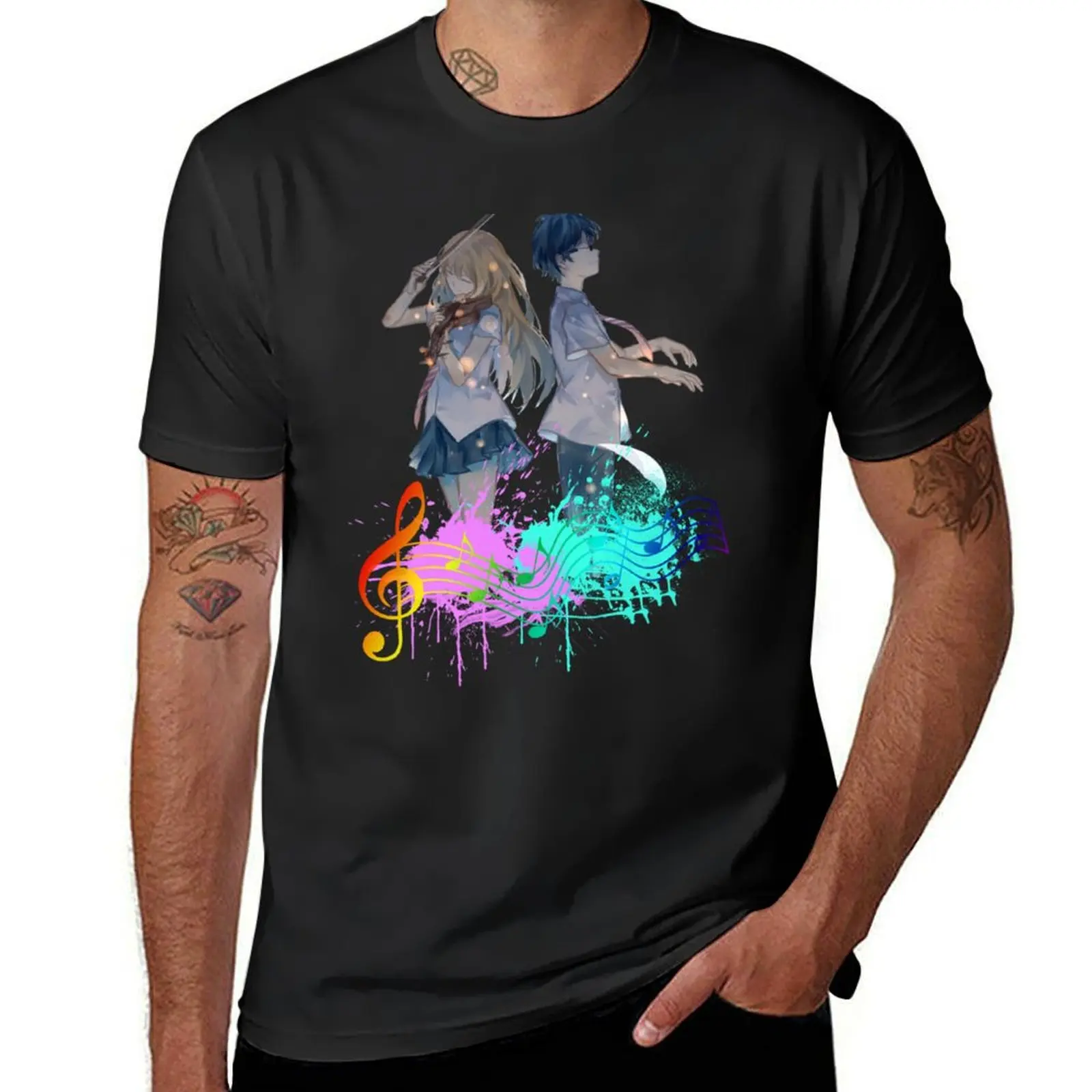 Shigatsu wa kimi no uso T-Shirt summer clothes oversized man t shirt shirts graphic tee men
Shigatsu wa kimi no uso T-Shirt summer clothes oversized man t shirt shirts graphic tee men