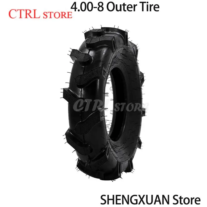 Off road tread tire 4.00-8 inner and outer tires suitable for ATV beach bike mud tire replacement
Off road tread tire 4.00-8 inner and outer tires suitable for ATV beach bike mud tire replacement