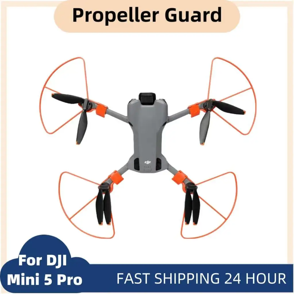 Propeller Guard For DJI Mini 5 Pro Surround Anti-Collision Protective Ring Quick Release Lightweight Blade Safety Cover RC Drone
Propeller Guard For DJI Mini 5 Pro Surround Anti-Collision Protective Ring Quick Release Lightweight Blade Safety Cover RC Drone
