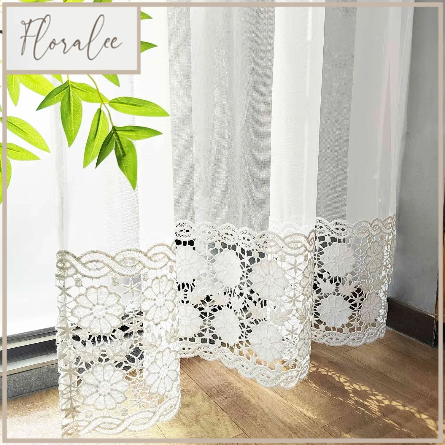 1Pc,Exquisite Luxurious Relief Hollow Flower Window Tulle Curtains, White Jacquard Sheer Drapes For Living Room, Bedroom Decor
1Pc,Exquisite Luxurious Relief Hollow Flower Window Tulle Curtains, White Jacquard Sheer Drapes For Living Room, Bedroom Decor