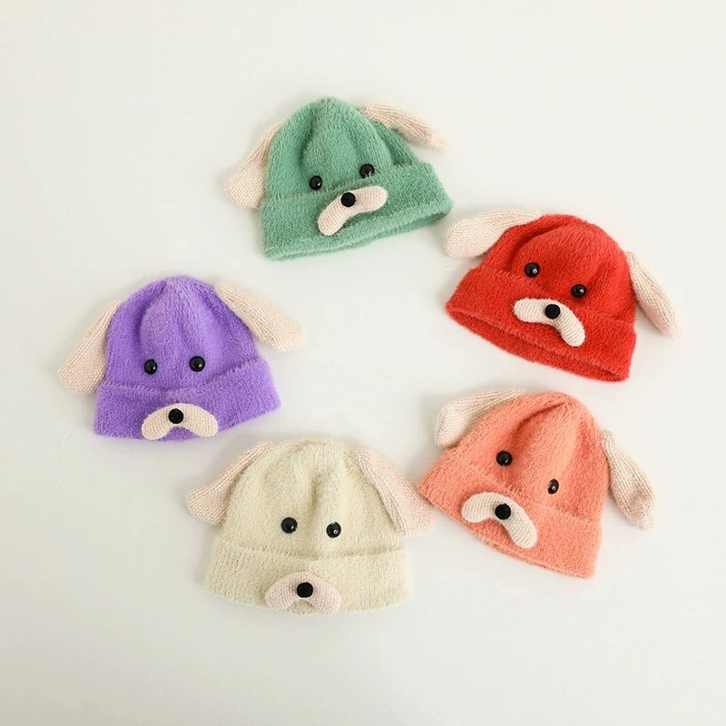0-2Y Winter Baby Hat Ear Cover Bonnet Cute Dog Cartoon Knit Hat Children Woolen Beanie Boys Girls Crochet Knit Hats Kid Skullcap
0-2Y Winter Baby Hat Ear Cover Bonnet Cute Dog Cartoon Knit Hat Children Woolen Beanie Boys Girls Crochet Knit Hats Kid Skullcap