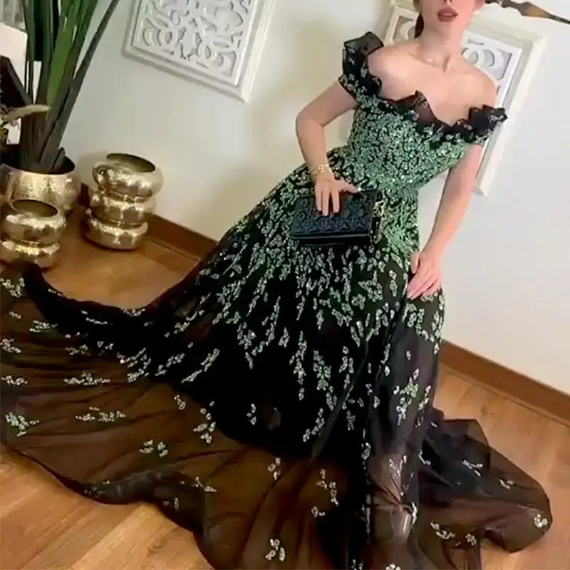 New Women Fashion high quality elegant Off-shoulder Evening Dress lady Sexy party dress prom dress Vestidos
New Women Fashion high quality elegant Off-shoulder Evening Dress lady Sexy party dress prom dress Vestidos