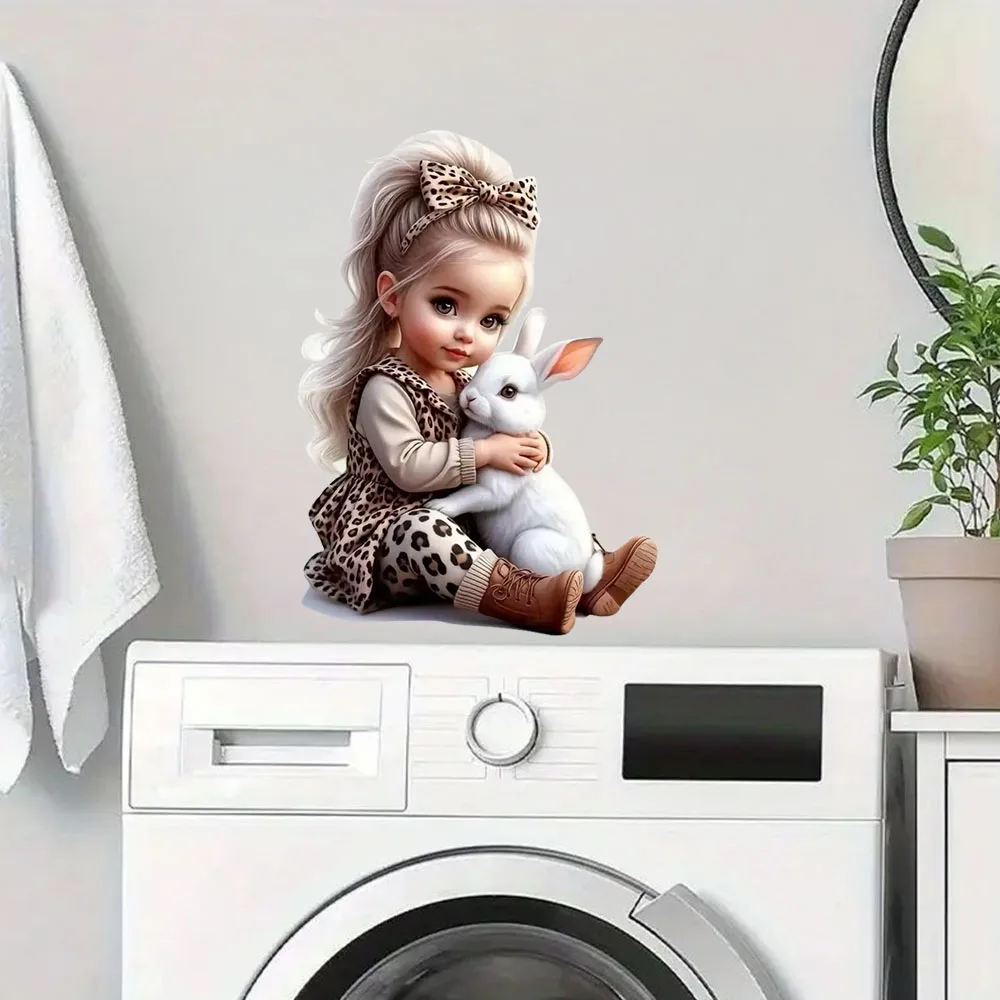 Cute Girl and Rabbit Vinyl Stickers , Durable Material, Perfect for Home Wall Decor, Aesthetic Room Decoration
Cute Girl and Rabbit Vinyl Stickers , Durable Material, Perfect for Home Wall Decor, Aesthetic Room Decoration