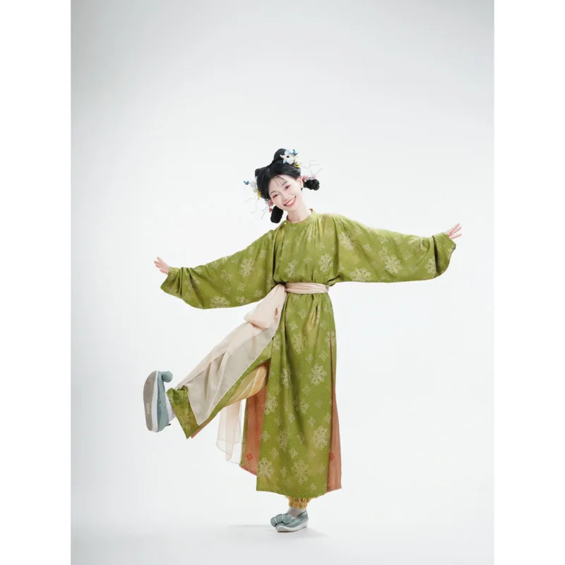 Nanshan Charm Watermelon Lover Double-Sided Printed Tang Round Collar Robe Lantern Pants Restoration Fashion Rayon Spring Autumn
Nanshan Charm Watermelon Lover Double-Sided Printed Tang Round Collar Robe Lantern Pants Restoration Fashion Rayon Spring Autumn