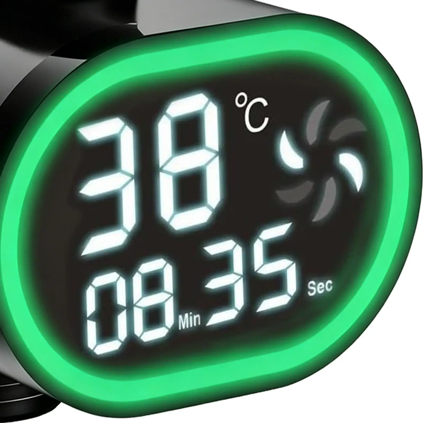 Shower Temperature Monitor Precision LED Digital Display Digital Water Temperature Monitor for Bathroom Kitchen Hotel Gym
Shower Temperature Monitor Precision LED Digital Display Digital Water Temperature Monitor for Bathroom Kitchen Hotel Gym