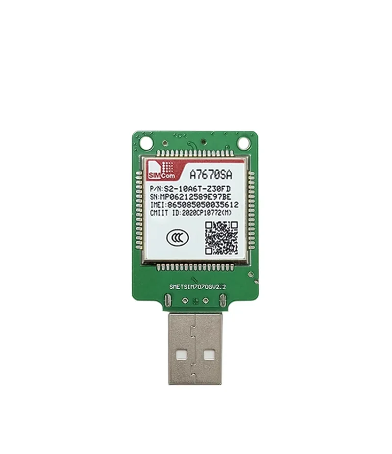 SIMCOM A7670SA USB-ключ A7670SA-LASE или A7670SA-FASE, USB-ключ, модуль LTE CAT1 4G
SIMCOM A7670SA USB-ключ A7670SA-LASE или A7670SA-FASE, USB-ключ, модуль LTE CAT1 4G