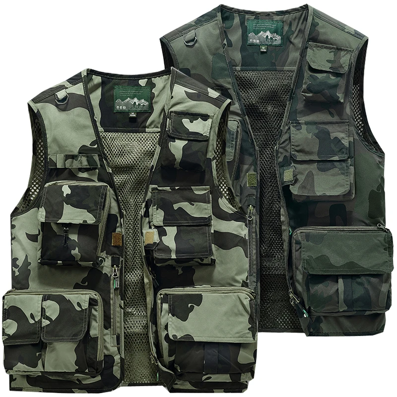 Outdoor Fishing Vests Quick Dry Breathable Multi Pocket Mesh Jackets Photography Hiking Vest Multifunctional Fish Vest Plus Size
Outdoor Fishing Vests Quick Dry Breathable Multi Pocket Mesh Jackets Photography Hiking Vest Multifunctional Fish Vest Plus Size