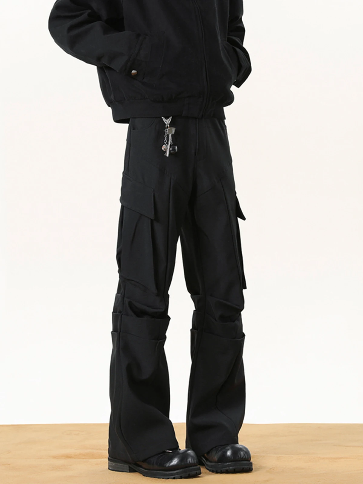 Повседневные мужские брюки-карго для работы, весна-осень, плиссированные, деконструированные, зауженные, расклешенные, функциональные, спортивные, для отдыха, длинные брюки
Повседневные мужские брюки-карго для работы, весна-осень, плиссированные, деконструированные, зауженные, расклешенные, функциональные, спортивные, для отдыха, длинные брюки