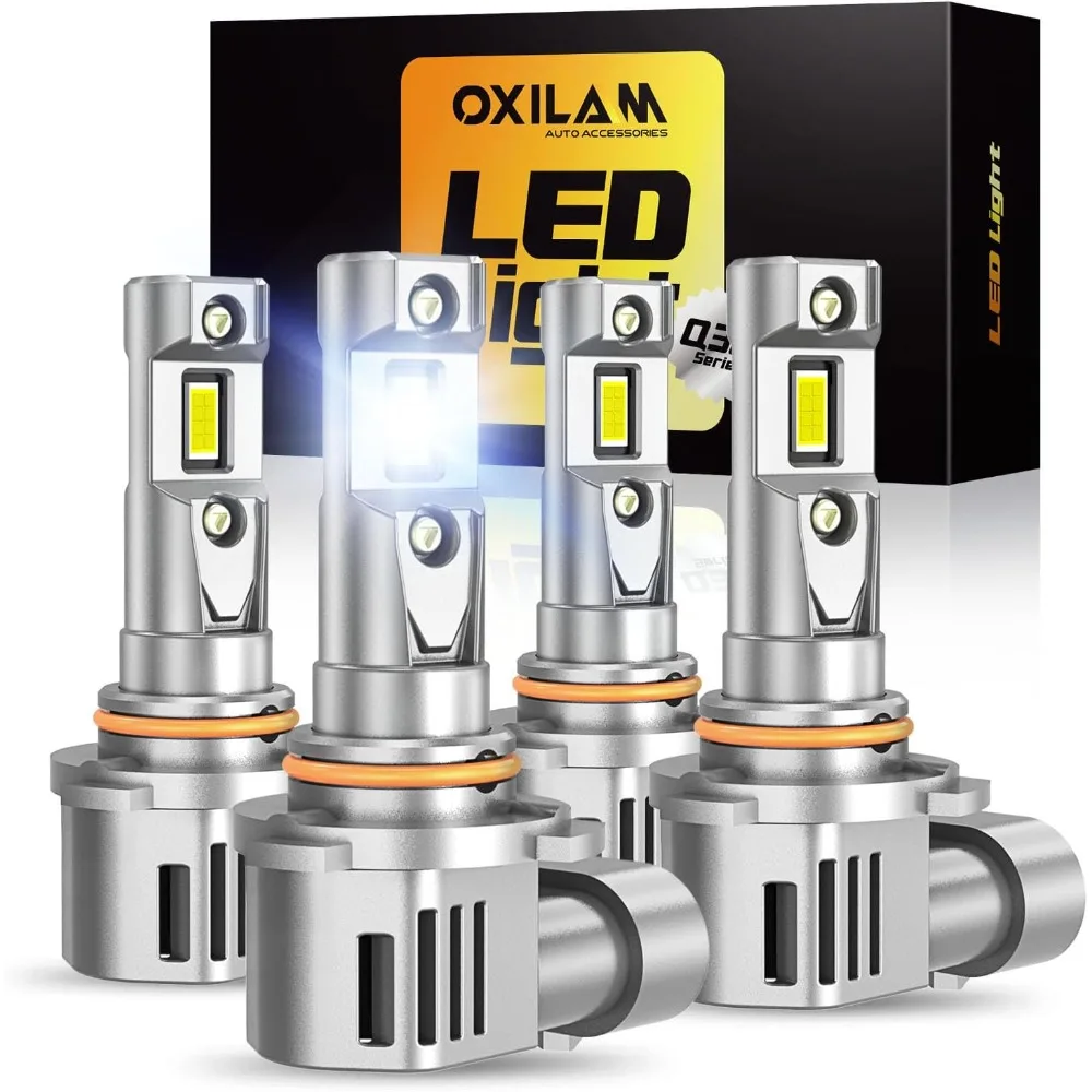 9005 9006 LED Bulb Combo HB-3 HB-4 Bulbs, 80000LM 900% Ultra-Bright, 5 Min Quick Install, 20 Years Lifespan, No Flicker, Plug a
9005 9006 LED Bulb Combo HB-3 HB-4 Bulbs, 80000LM 900% Ultra-Bright, 5 Min Quick Install, 20 Years Lifespan, No Flicker, Plug a