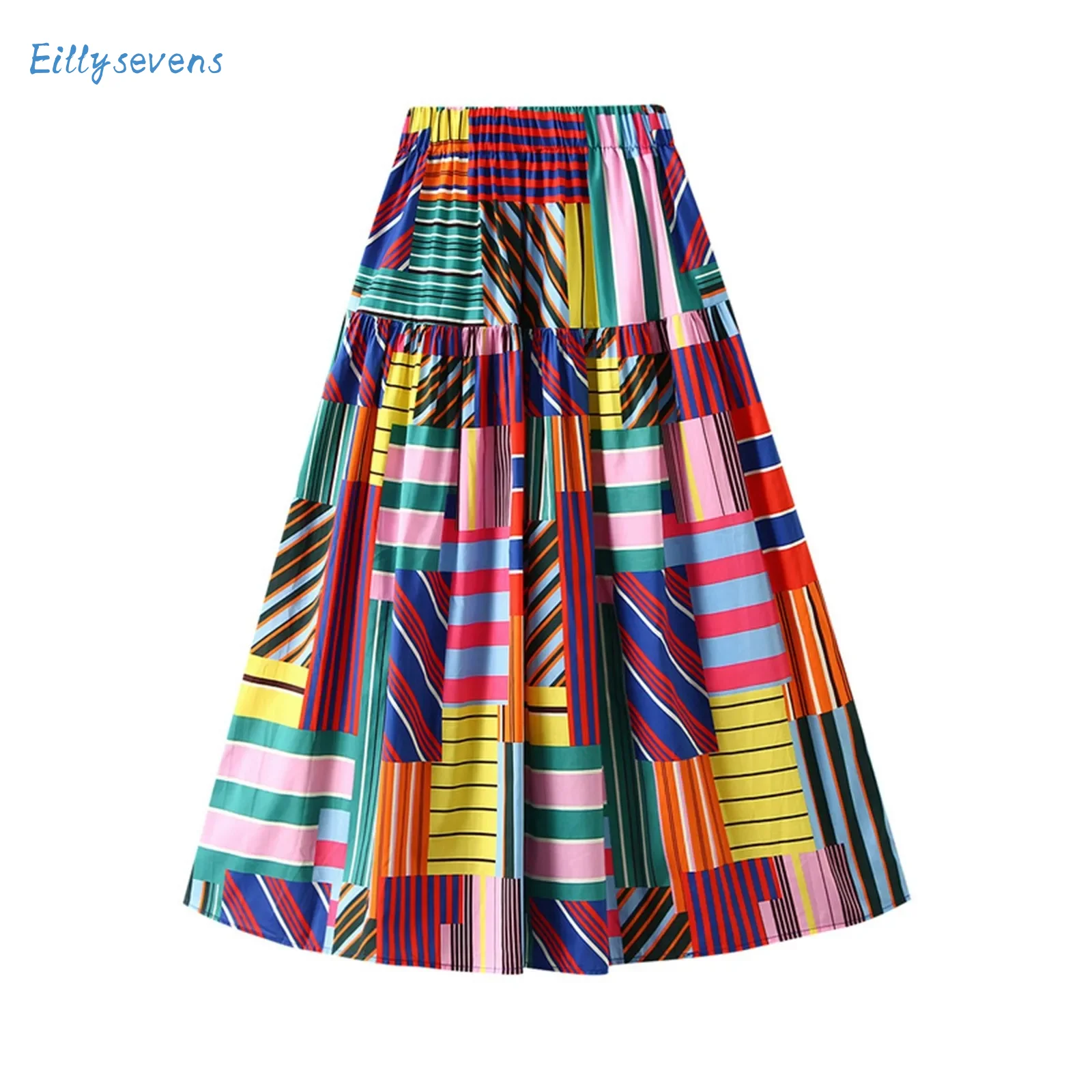 Women Long Pleated Skirts Loose High Quality High Waist Skirts Casual Resort Style Fluffy Mid-Length Floral A-Line Skirt
Women Long Pleated Skirts Loose High Quality High Waist Skirts Casual Resort Style Fluffy Mid-Length Floral A-Line Skirt