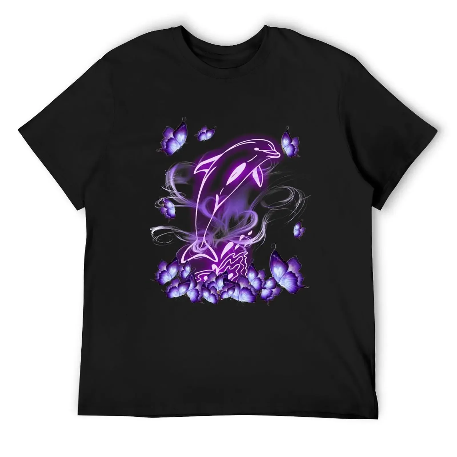 Dolphin Magical Purple Butterfly Dolphin Lovers T-Shirt summer shirt plus size clothes summer clothes hippie clothes T-shirt men
Dolphin Magical Purple Butterfly Dolphin Lovers T-Shirt summer shirt plus size clothes summer clothes hippie clothes T-shirt men