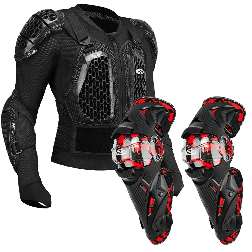 New Motocross Armor Jacket Off-Road Motorcycle Protection Gear Anti Crash Chest Back Padding Motorbike Jacket Pants CE Certified
New Motocross Armor Jacket Off-Road Motorcycle Protection Gear Anti Crash Chest Back Padding Motorbike Jacket Pants CE Certified