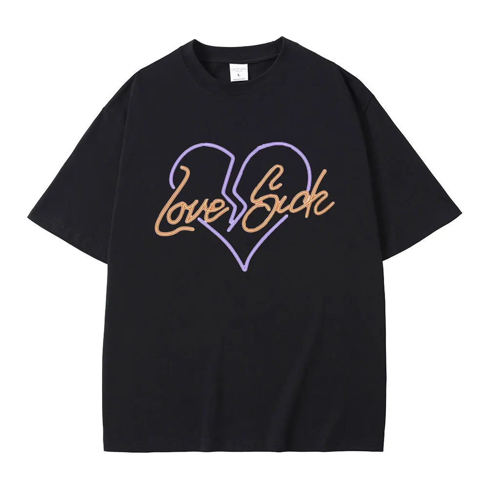 Rapper Don Toliver Love Sick Album Graphic T-shirt Men Women Hip Hop Black Streetwear Unisex Fashion Oversized Short Sleeve Tees
Rapper Don Toliver Love Sick Album Graphic T-shirt Men Women Hip Hop Black Streetwear Unisex Fashion Oversized Short Sleeve Tees