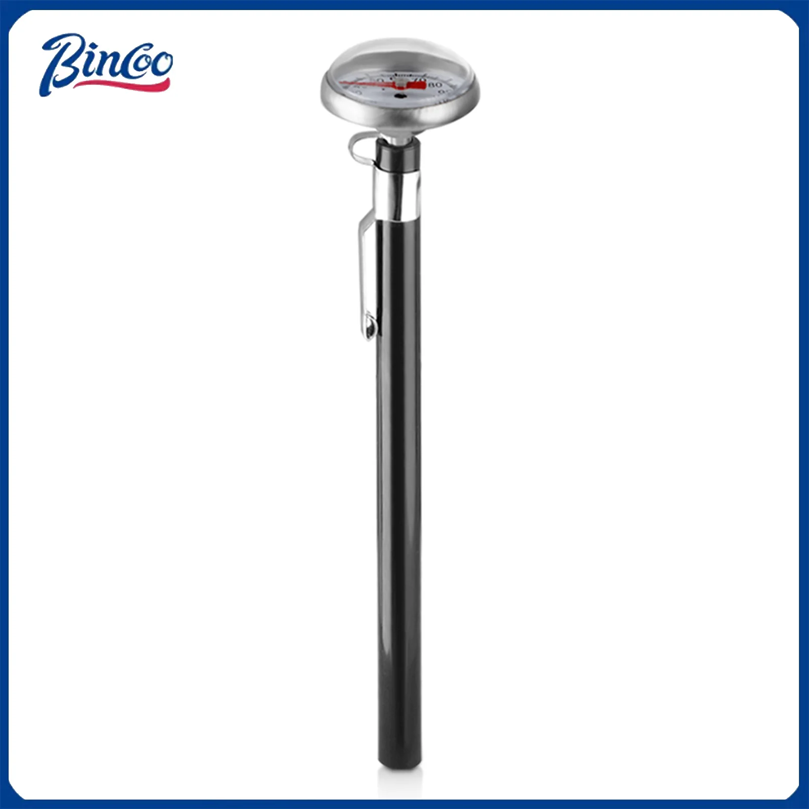 Bincoo Portable Temperature Sensitive Probe Thermometer for Coffee Espresso Kitchen Made by 304 Stainless Steel
Bincoo Portable Temperature Sensitive Probe Thermometer for Coffee Espresso Kitchen Made by 304 Stainless Steel