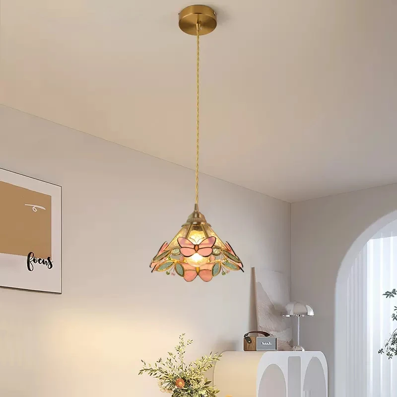 2026 Vintage Brass Handcrafted Stained Glass Chandelier Japanese Restaurant Cozy Hang Lamp Bedside French Light Pink Butterfly L
2026 Vintage Brass Handcrafted Stained Glass Chandelier Japanese Restaurant Cozy Hang Lamp Bedside French Light Pink Butterfly L