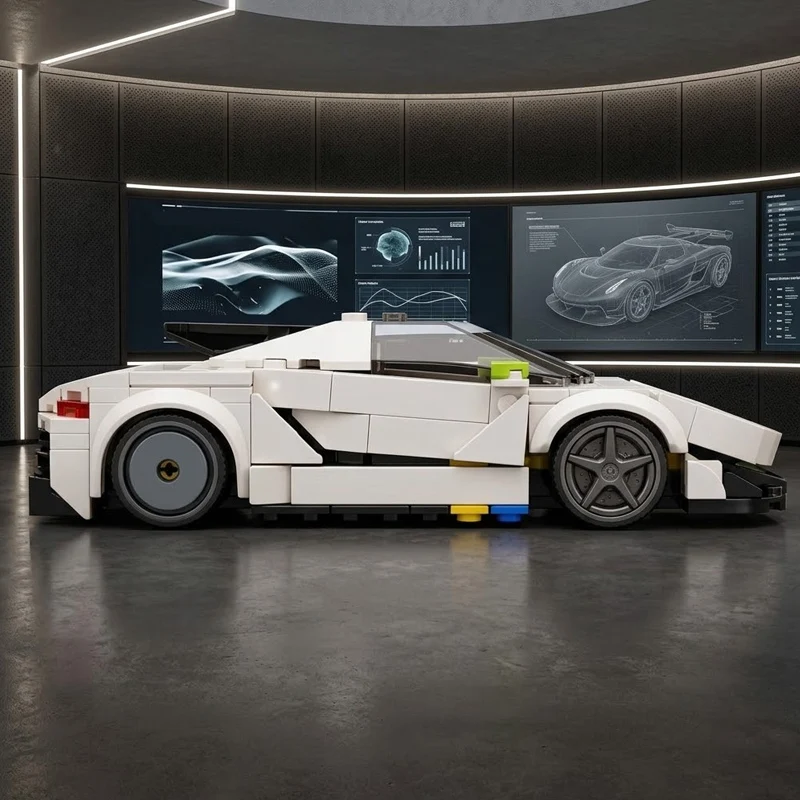 qwert Speed Racing Car Model MOC Building Bricks Top Tier Sports Car Modular Technology Children Holiday Gifts Assemble Toy Suit
qwert Speed Racing Car Model MOC Building Bricks Top Tier Sports Car Modular Technology Children Holiday Gifts Assemble Toy Suit