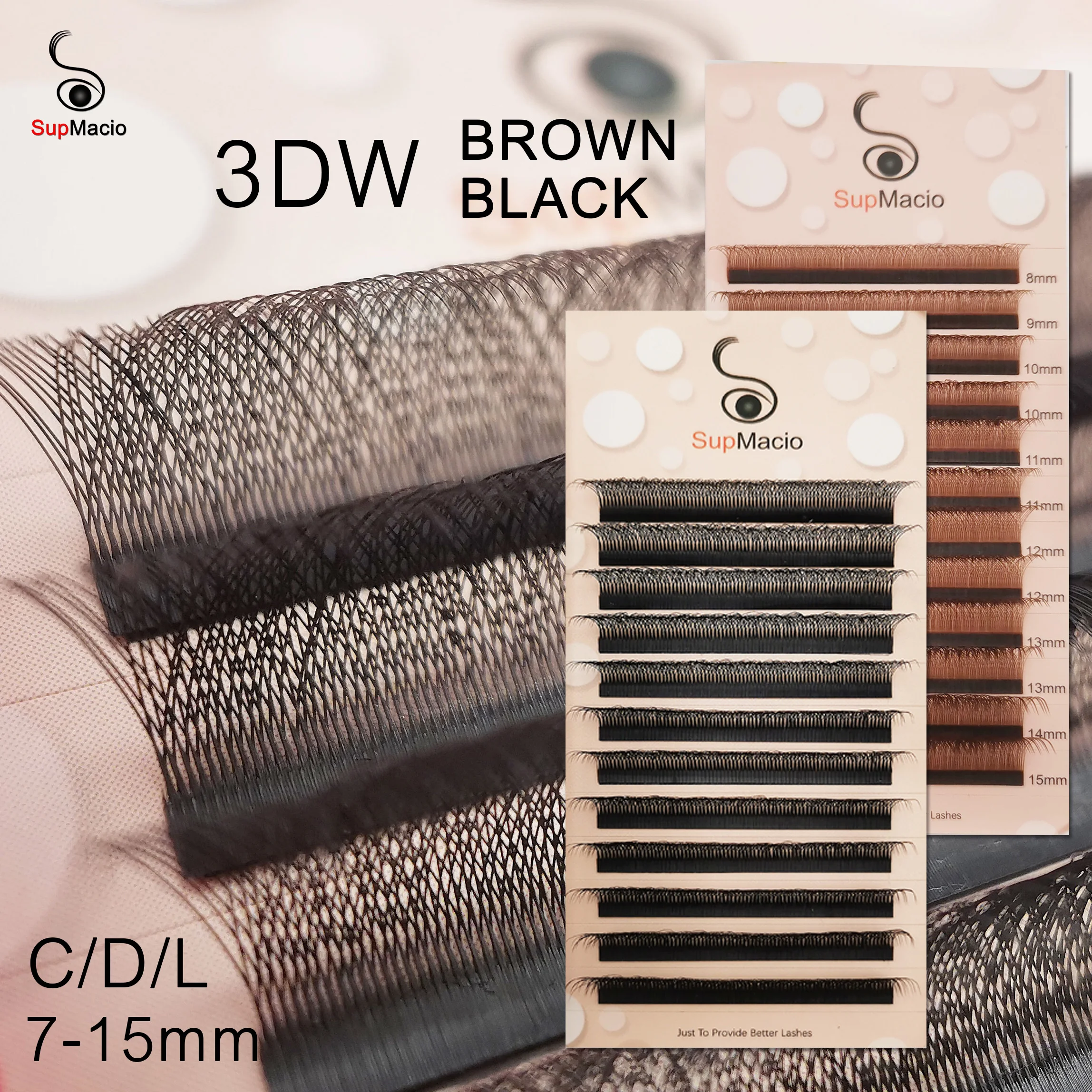 Promote sales 3d clover w eye lashes c curl soft 0.07mm 8-12mm single length ready-made bundles 3dw для наращивания ресниц
Promote sales 3d clover w eye lashes c curl soft 0.07mm 8-12mm single length ready-made bundles 3dw для наращивания ресниц