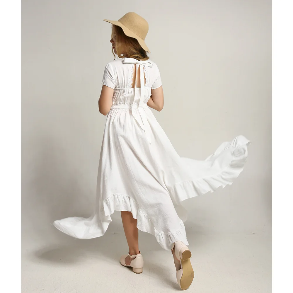 Clothing, Girls, Summer Solid Color Cotton And Linen Strapping Backless Dress, Medium To Large Children's Short
Clothing, Girls, Summer Solid Color Cotton And Linen Strapping Backless Dress, Medium To Large Children's Short
