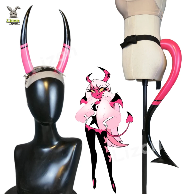 New Hazbin Cosplay Hotel Helluva Boss Verosika Mayday Cosplay Women Red Horn Headband Hairpin Prop Halloween Christmas Headwear
New Hazbin Cosplay Hotel Helluva Boss Verosika Mayday Cosplay Women Red Horn Headband Hairpin Prop Halloween Christmas Headwear