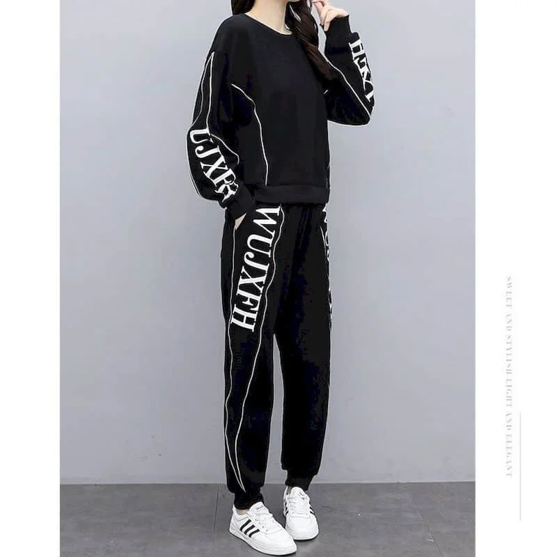 Loose Pants Sets Long Sleeve Plaid Casual Fashion Tops Leggings Women's Tracksuit New In Matching Set Two Piece Set for Women
Loose Pants Sets Long Sleeve Plaid Casual Fashion Tops Leggings Women's Tracksuit New In Matching Set Two Piece Set for Women