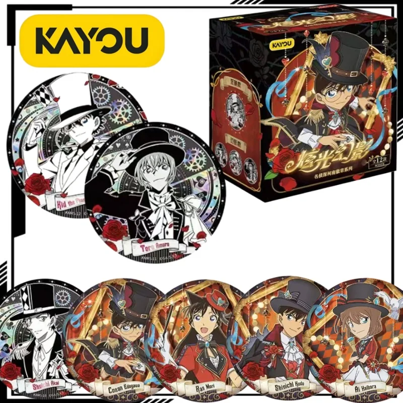 KAYOU Detective Conan Tinplate Sticker Cartoon Jimmy Kudo Badge Pin Decoration Festival Gift Trendy Toy Anime Merchandise
KAYOU Detective Conan Tinplate Sticker Cartoon Jimmy Kudo Badge Pin Decoration Festival Gift Trendy Toy Anime Merchandise
