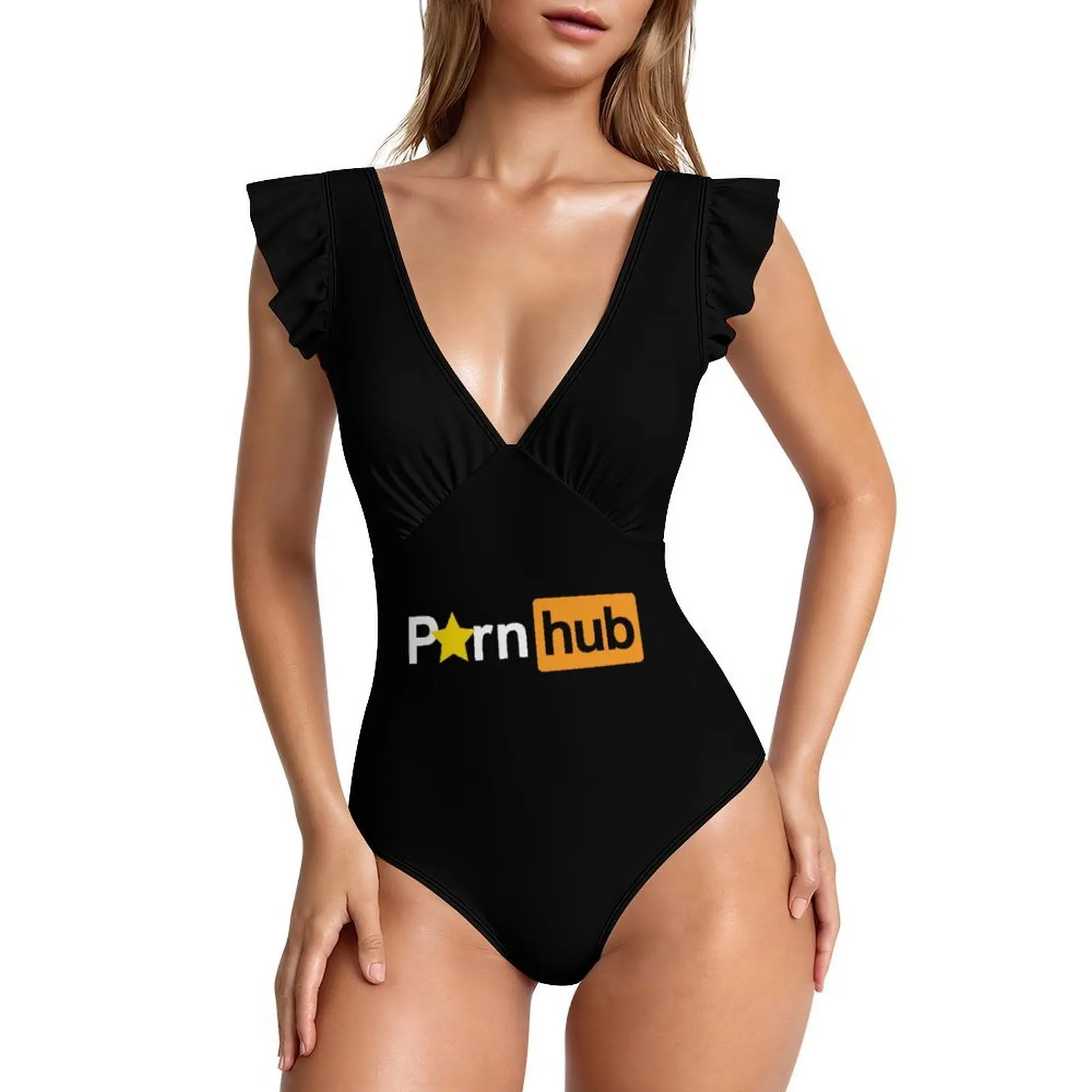 Women's jumpsuit 2026 anti tumor swimsuit letter swimsuit deep V-neck swimsuit
Women's jumpsuit 2026 anti tumor swimsuit letter swimsuit deep V-neck swimsuit