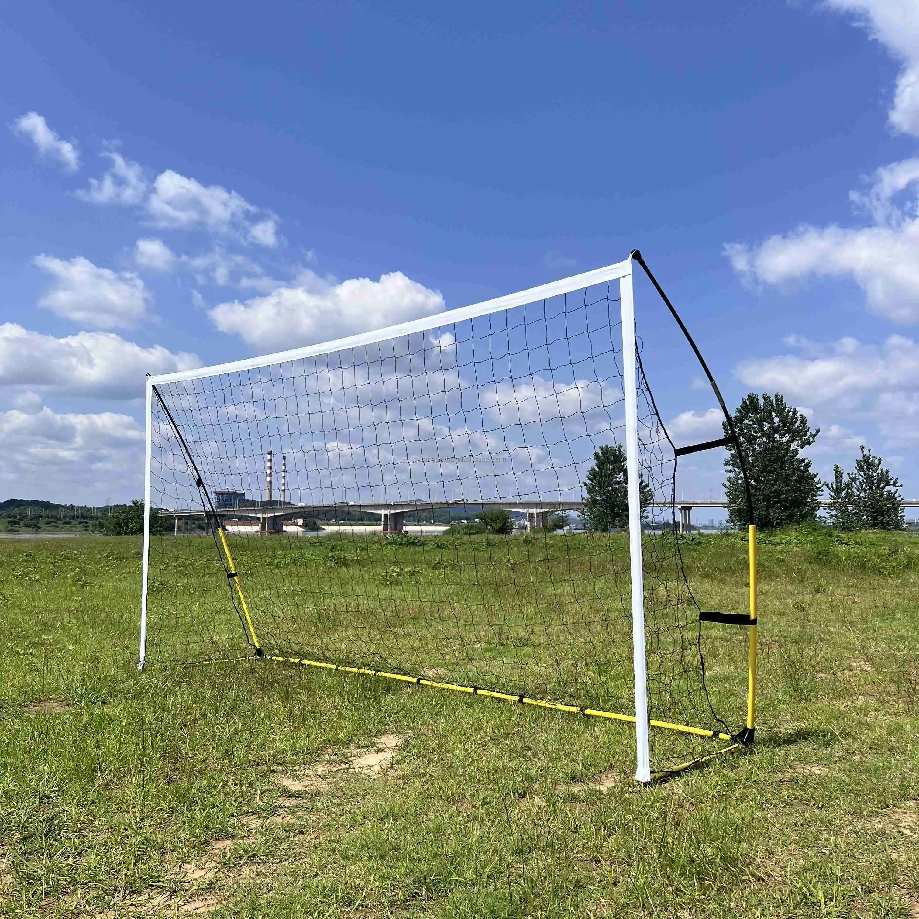 12x6ft Steel Frame Soccer Goal, Quick Setup with 420D Oxford Carry Bag
12x6ft Steel Frame Soccer Goal, Quick Setup with 420D Oxford Carry Bag