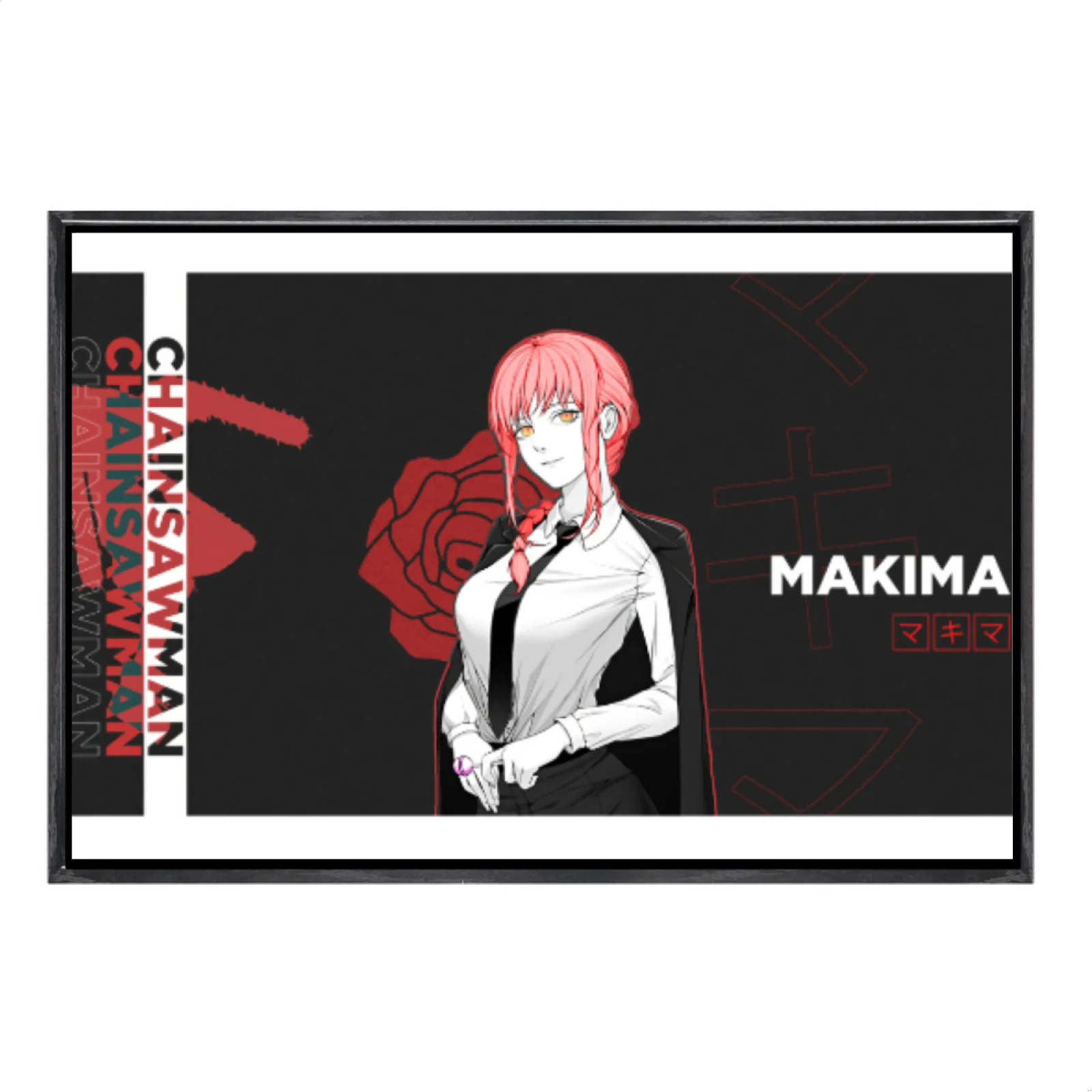 Японский мультиразмерный холст с изображением манги, настенное искусство в двойной рамке, домашний декор с изображением бензопилы для гостиной, спальни
Японский мультиразмерный холст с изображением манги, настенное искусство в двойной рамке, домашний декор с изображением бензопилы для гостиной, спальни