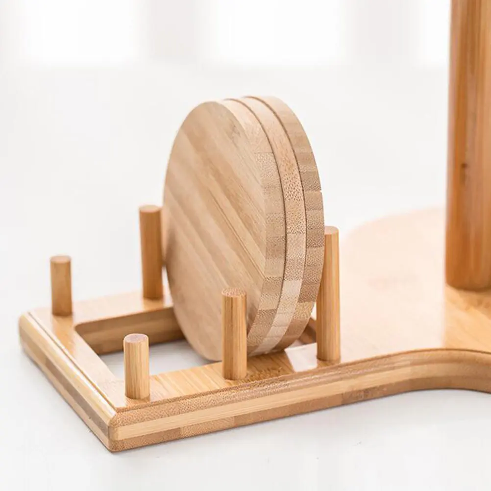 Elegant Bamboo Hanging Cup Rack for 6 Wine Glasses Mugs Display Stand with Cup Mat Holder Countertop Organizer for Home
Elegant Bamboo Hanging Cup Rack for 6 Wine Glasses Mugs Display Stand with Cup Mat Holder Countertop Organizer for Home