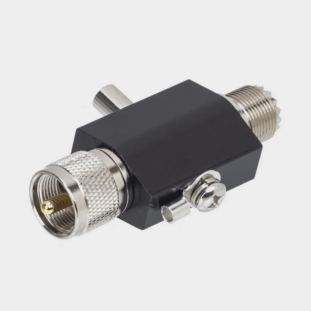 Thunder Arrestor Surge Protector 50Ohm PL259 Male to Female Coax Cable Brass Outdoor Antenna
Thunder Arrestor Surge Protector 50Ohm PL259 Male to Female Coax Cable Brass Outdoor Antenna