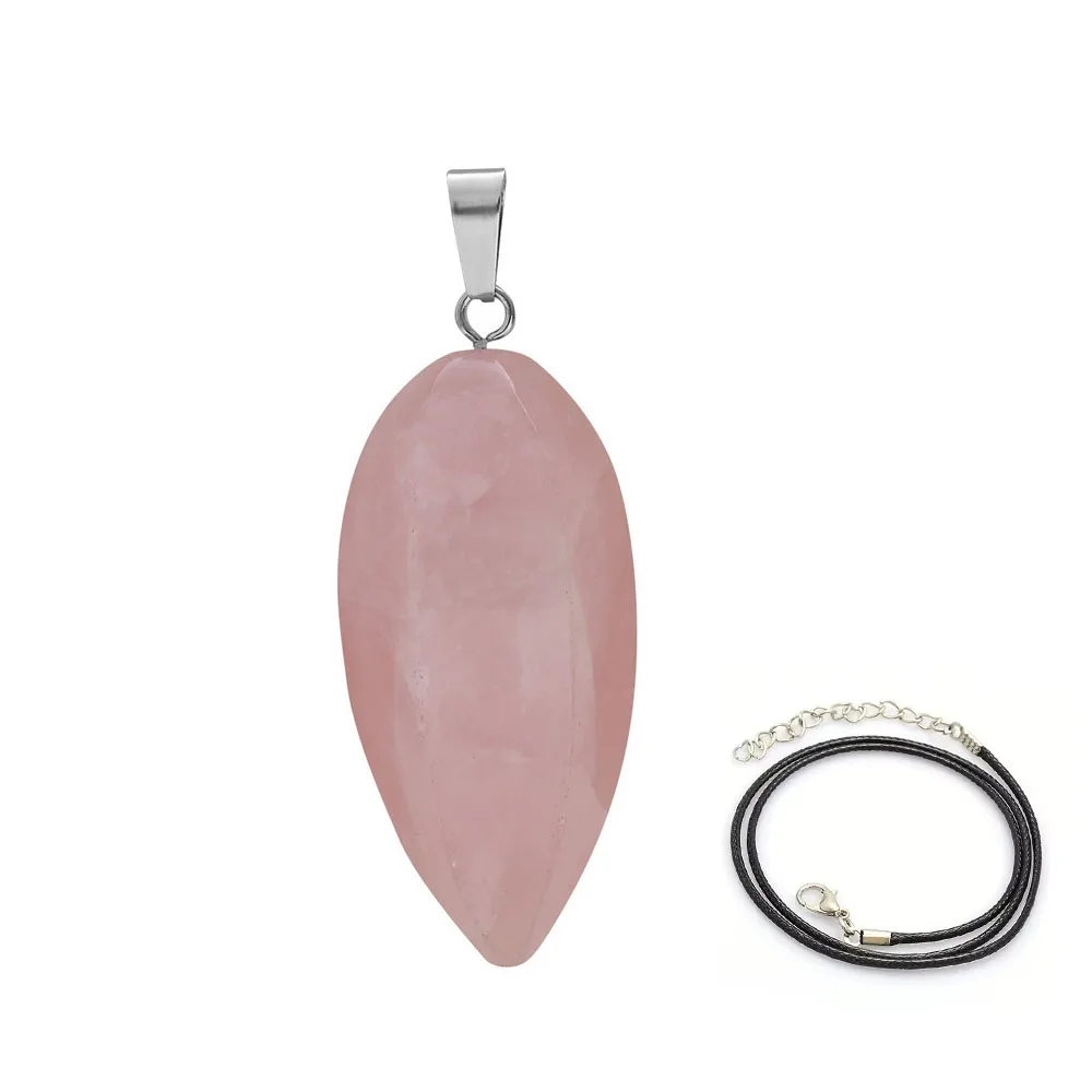 Olive-Shaped Natural Stone Necklace Tiger's Eye Stone Pendant, Stylish Wearable Accessory Wholesale With Rope
Olive-Shaped Natural Stone Necklace Tiger's Eye Stone Pendant, Stylish Wearable Accessory Wholesale With Rope