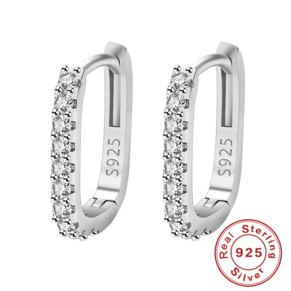 925 Sterling Silver Crystal Fashion Hoop Earrings for Women Wedding Party Gift Banquet Party Fashion Jewelry
925 Sterling Silver Crystal Fashion Hoop Earrings for Women Wedding Party Gift Banquet Party Fashion Jewelry