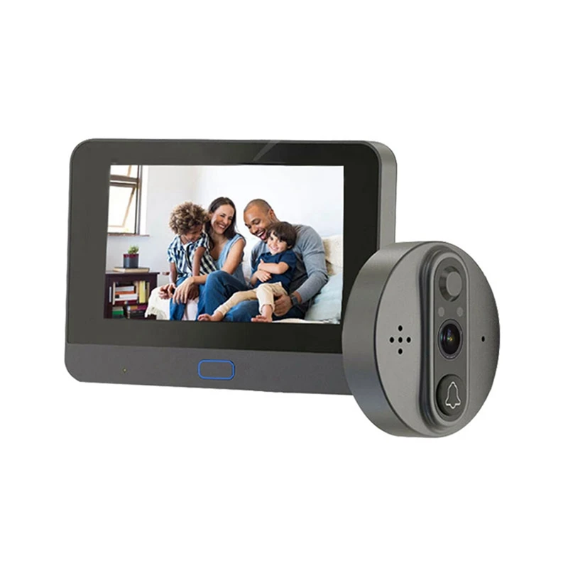 1Set Tuya Wireless Video Intercom Doorbell Camera 1080P Smart Home Digital Peephole Door Viewer Door Viewer
1Set Tuya Wireless Video Intercom Doorbell Camera 1080P Smart Home Digital Peephole Door Viewer Door Viewer