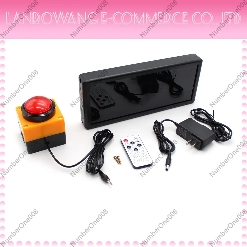 Rechargeable Digital Display Competition Timer Countdown Stopwatch Counter 2.3 Inch 4-Digit Training Speech Timing Equipment Set
Rechargeable Digital Display Competition Timer Countdown Stopwatch Counter 2.3 Inch 4-Digit Training Speech Timing Equipment Set