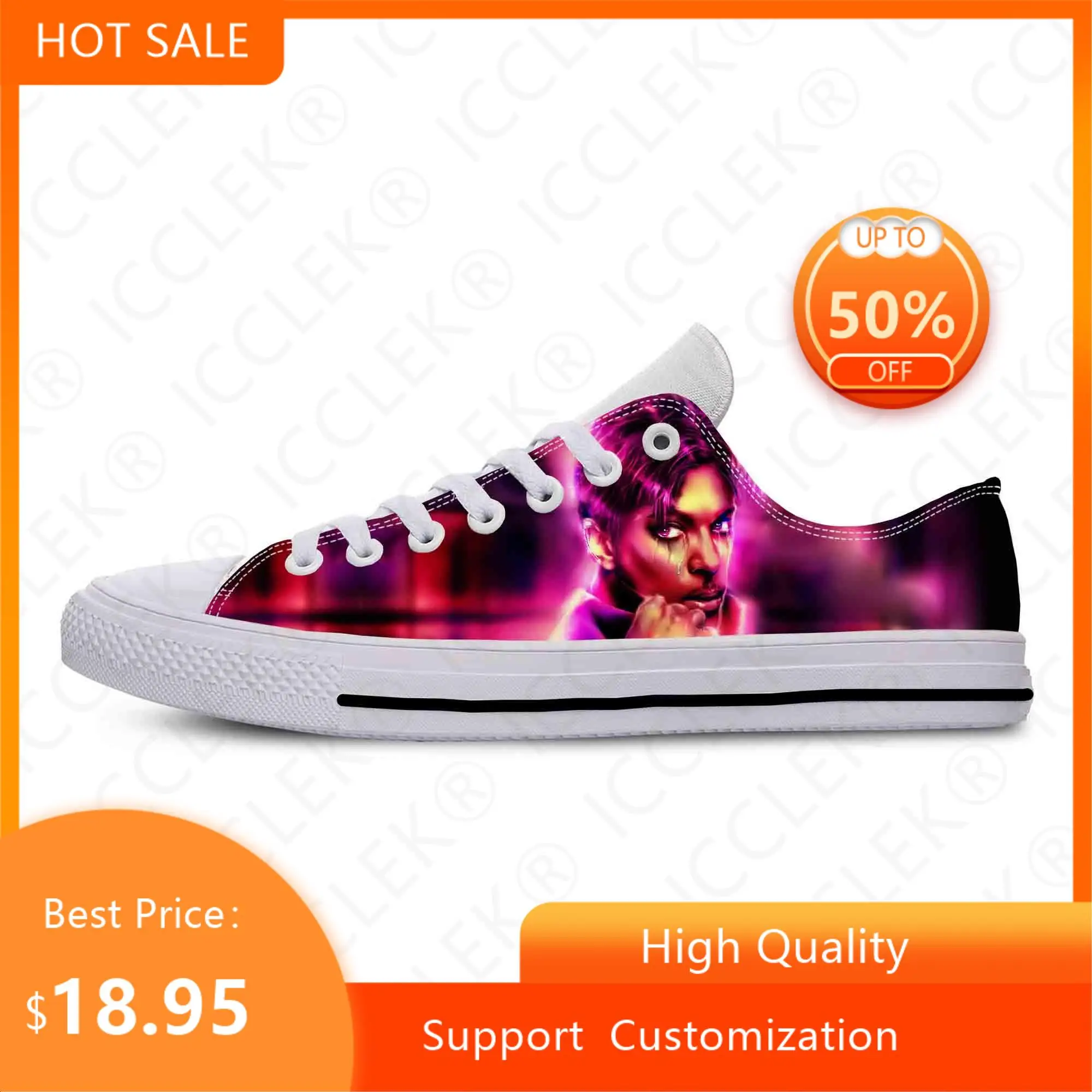 Дышащие легкие кроссовки для мужчин и женщин, лидер продаж, музыка, певец, Роджерс, Нельсон, фиолетовый дождь, повседневная Тканевая обувь с низким верхом
Дышащие легкие кроссовки для мужчин и женщин, лидер продаж, музыка, певец, Роджерс, Нельсон, фиолетовый дождь, повседневная Тканевая обувь с низким верхом