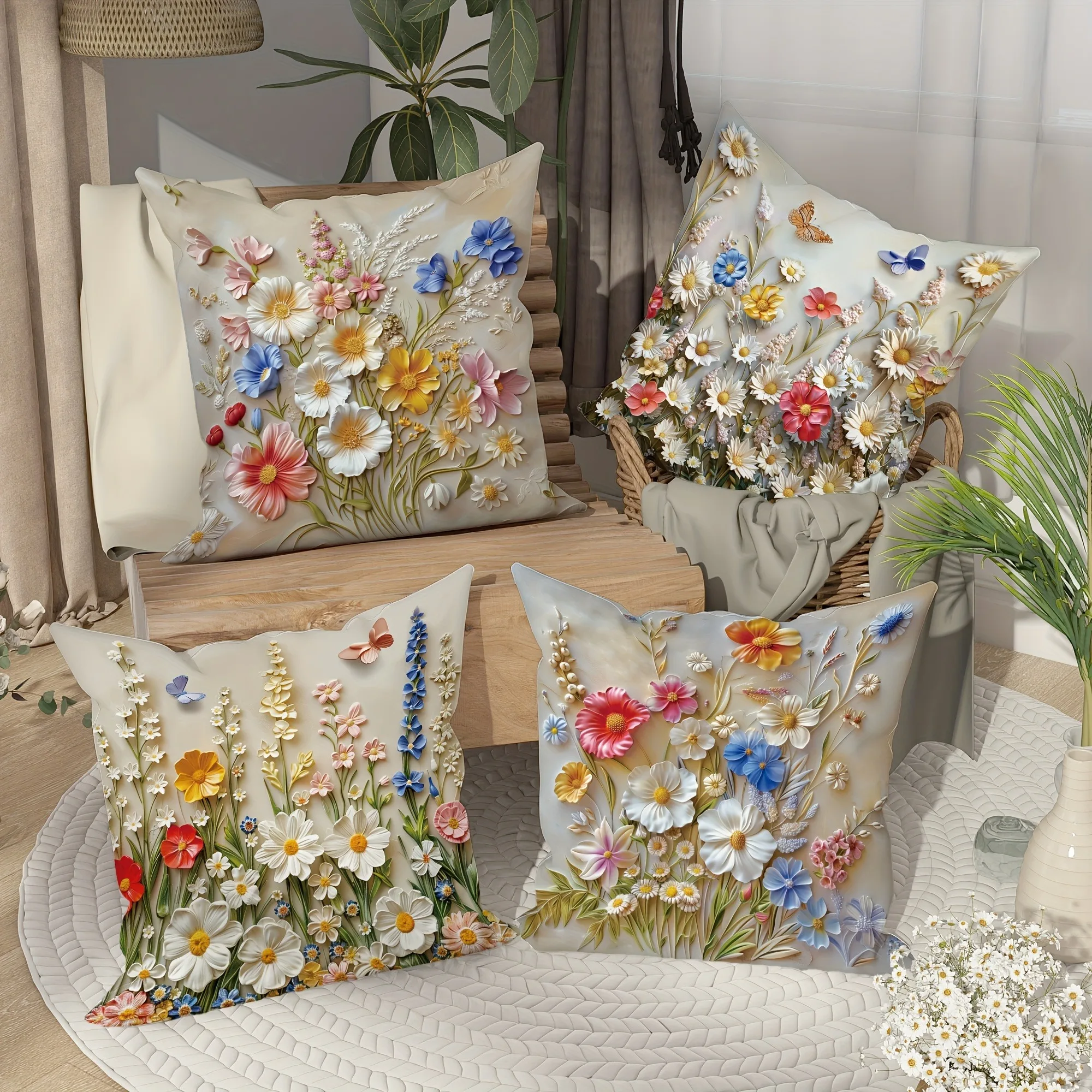 Красочная цветочная 3D печать, скандинавский домашний декор, наволочка для спальни, гостиной, дивана, украшение, полиэстеровый чехол на подушку с молнией
Красочная цветочная 3D печать, скандинавский домашний декор, наволочка для спальни, гостиной, дивана, украшение, полиэстеровый чехол на подушку с молнией
