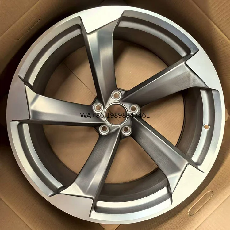 Forged Car Wheels Rim Deep Concave 21*9.5J 5x114.3 5x112 5x120 Brushed Grey with Diamond Cut for Audi Q5 Q7 Q8 A4 A5 A6 A7 A8 C8
Forged Car Wheels Rim Deep Concave 21*9.5J 5x114.3 5x112 5x120 Brushed Grey with Diamond Cut for Audi Q5 Q7 Q8 A4 A5 A6 A7 A8 C8