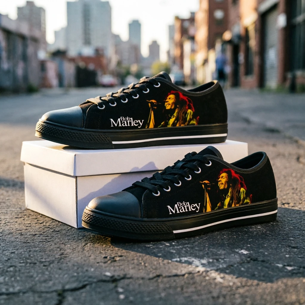 Bob Marley Casual Canvas Shoes Unisex Custom Picture Print Lace Up Sneakers Lightweight Daily Wear Walking Shoes
Bob Marley Casual Canvas Shoes Unisex Custom Picture Print Lace Up Sneakers Lightweight Daily Wear Walking Shoes