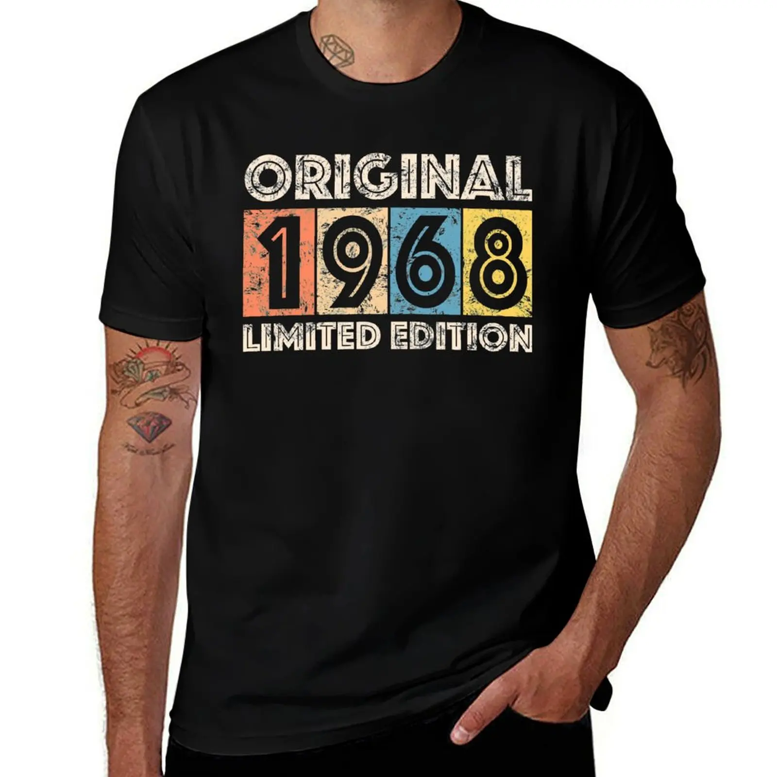 1968 vintage RETRO birthday T-Shirt t shirt man designer t shirts for man pack cotton man t shirts graphic T-Shirt
1968 vintage RETRO birthday T-Shirt t shirt man designer t shirts for man pack cotton man t shirts graphic T-Shirt